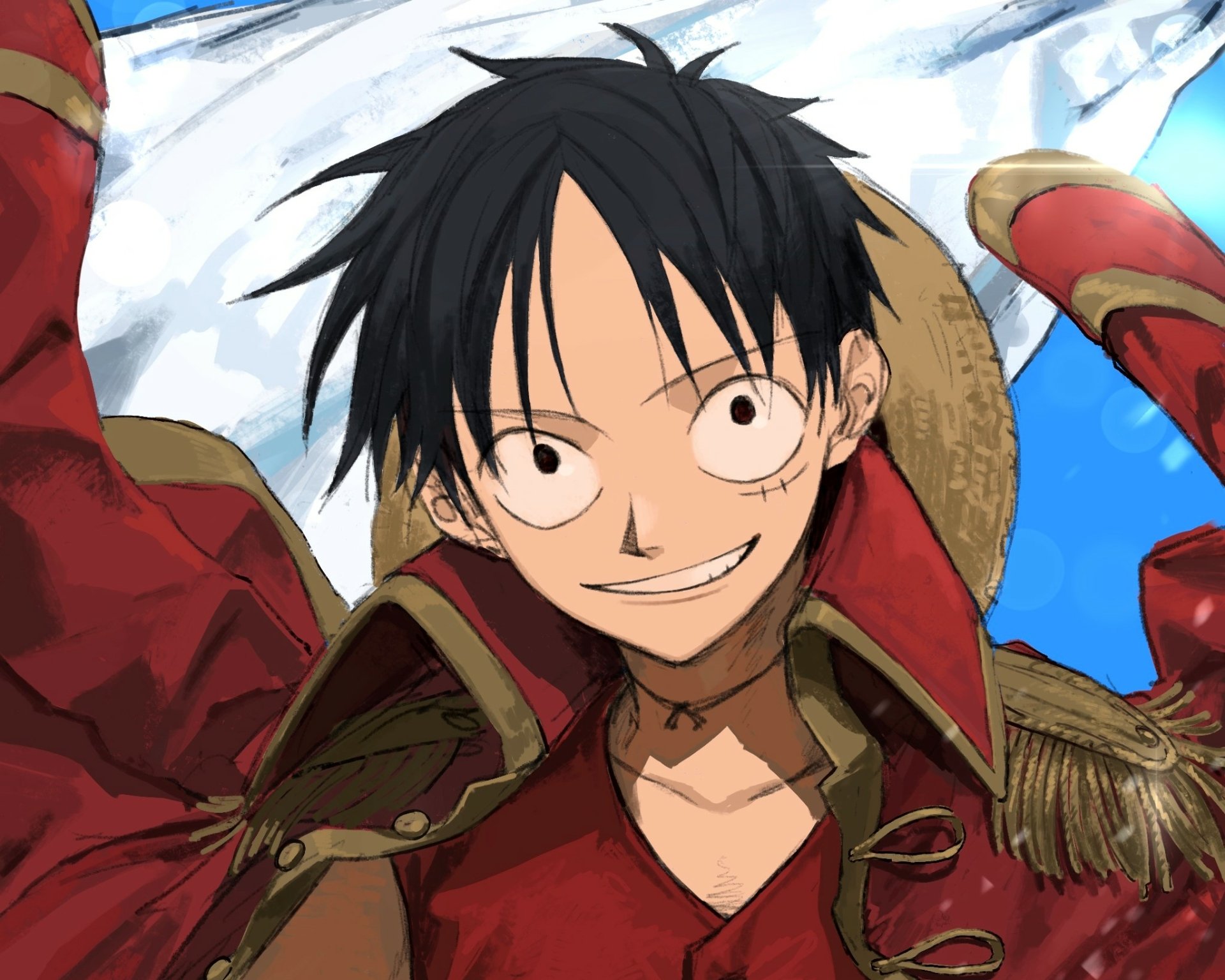 Download Monkey D. Luffy Anime One Piece HD Wallpaper by myaku