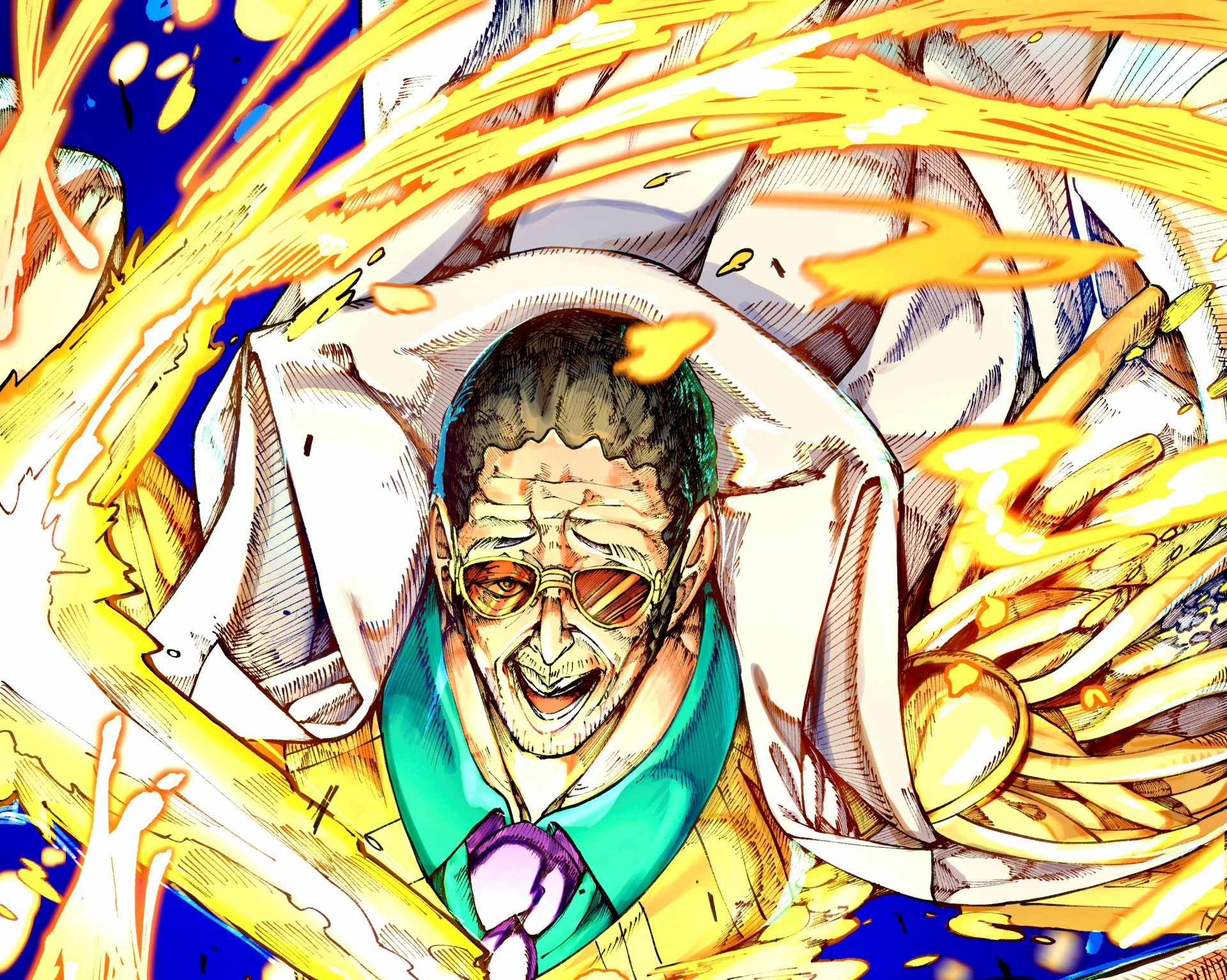 Download Kizaru (One Piece) Anime One Piece HD Wallpaper by さとし【SATOSHI】