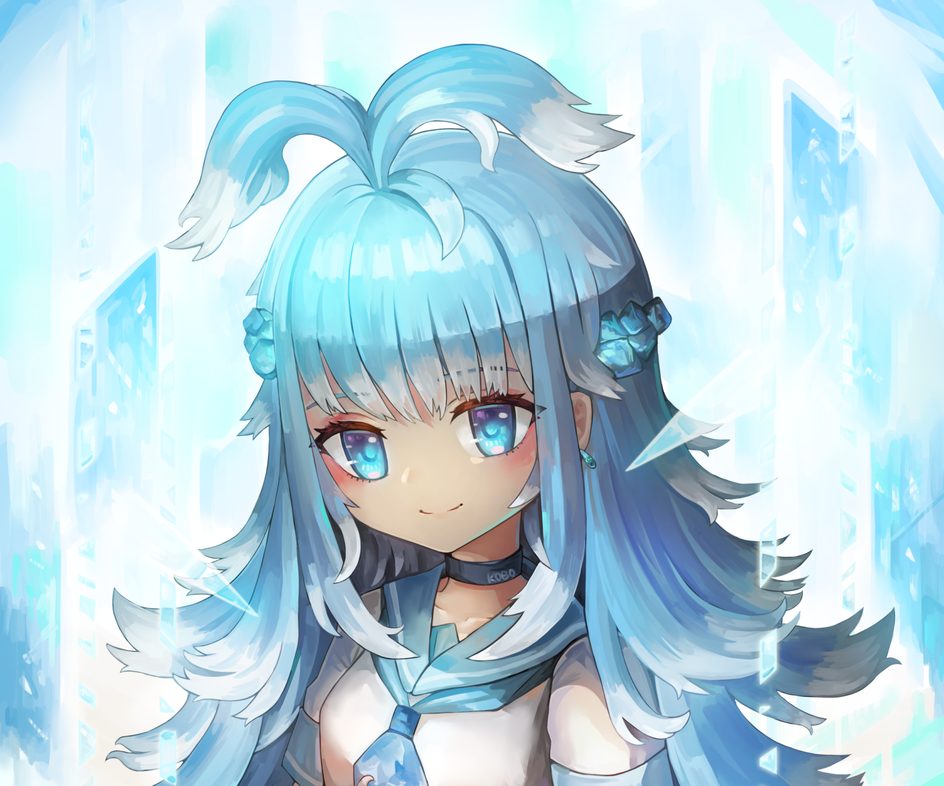 Download Hololive Kobo Kanaeru Anime Virtual Youtuber HD Wallpaper