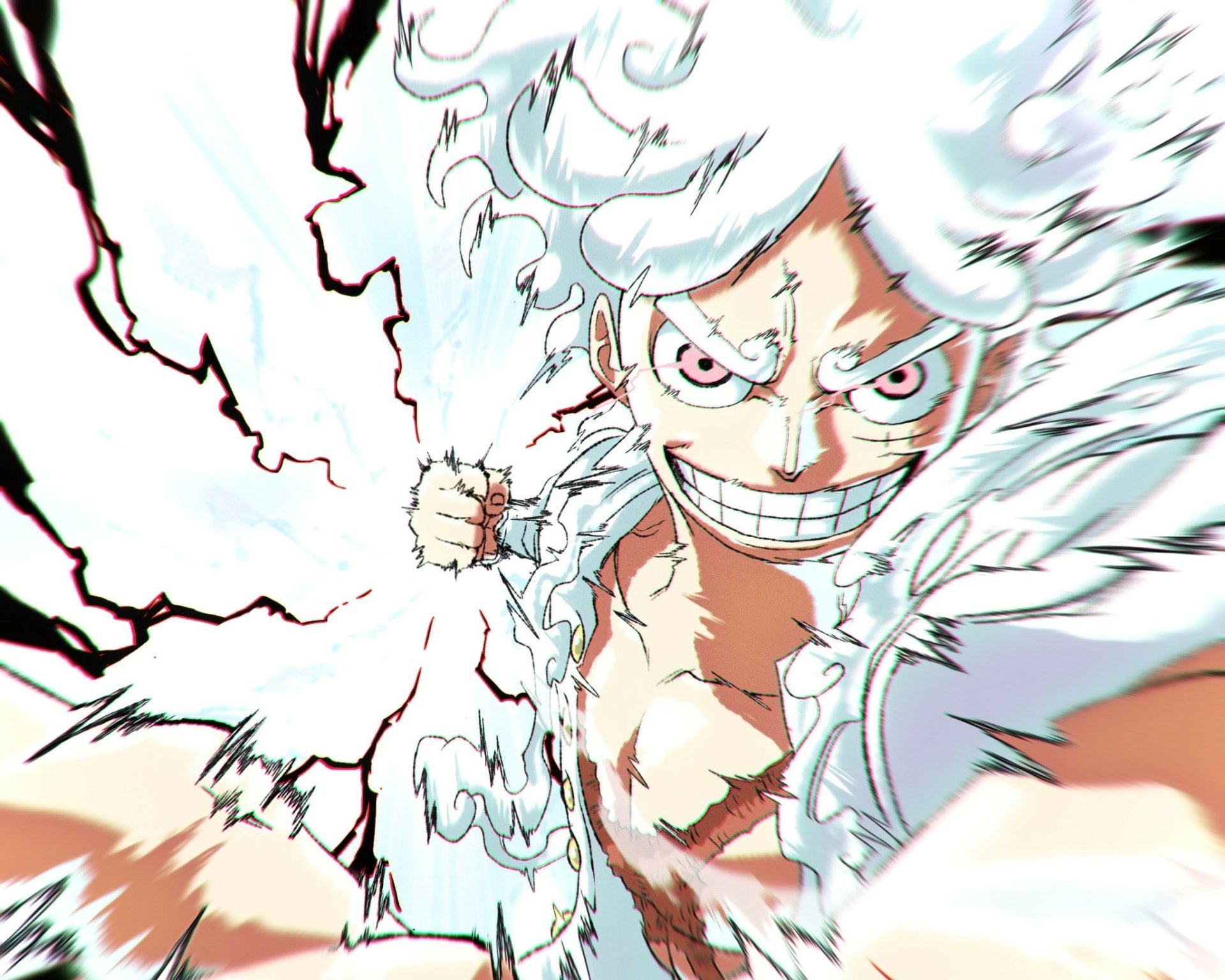 Download Gear 5 (One Piece) Monkey D. Luffy Anime One Piece HD Wallpaper by tacchan56110