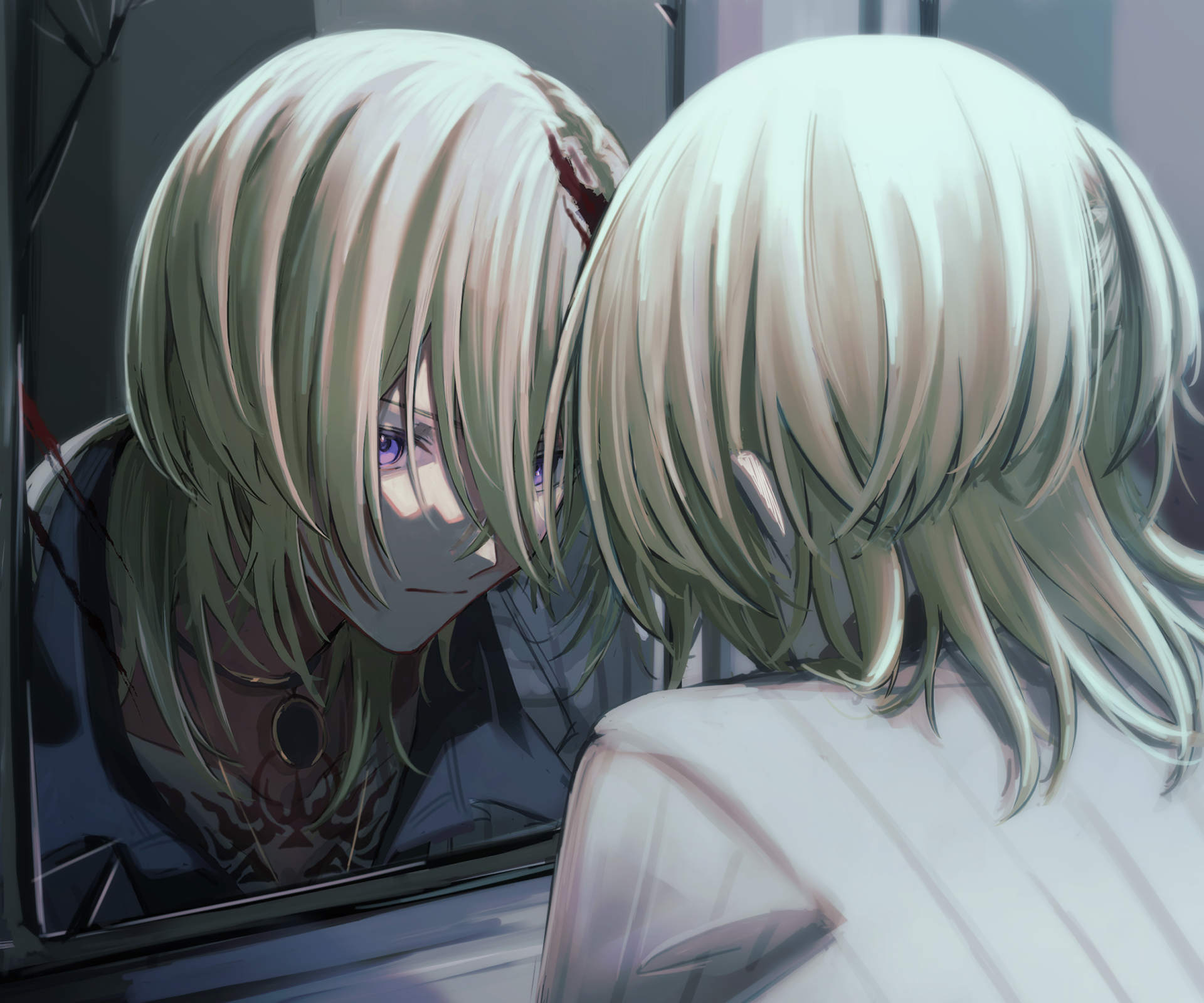 Download Luxiem Luca Kaneshiro Anime Virtual Youtuber HD Wallpaper