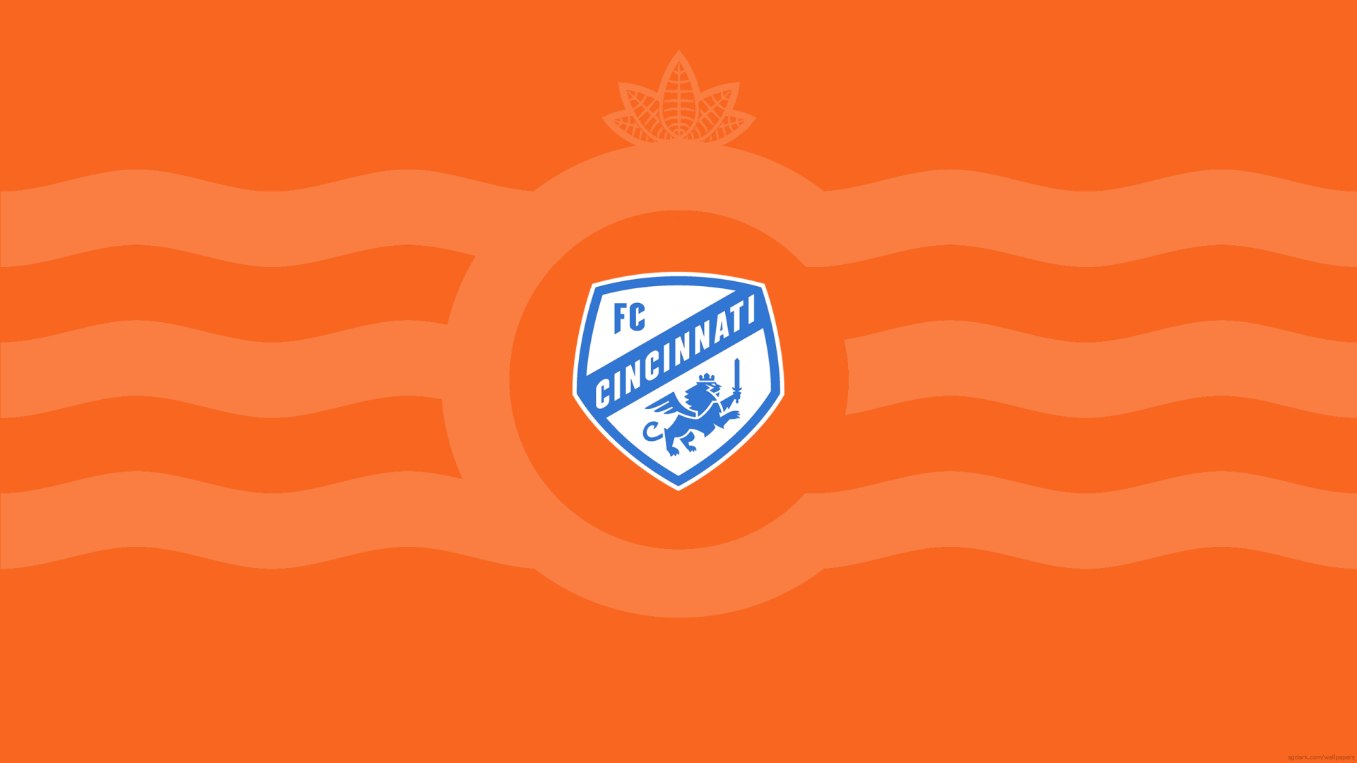 Download Emblem Crest Logo MLS Soccer FC Cincinnati Sports HD Wallpaper