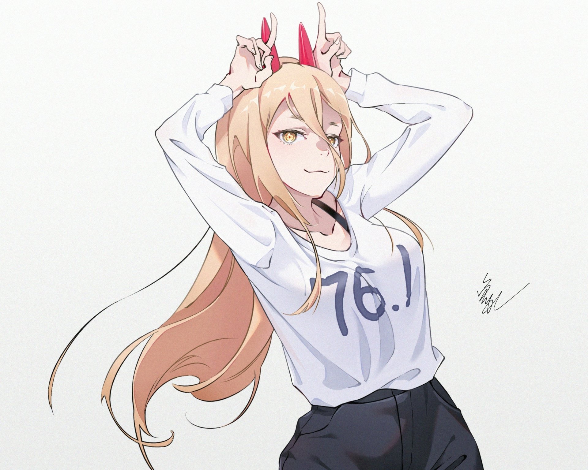 Download Power (Chainsaw Man) Anime Chainsaw Man HD Wallpaper by 免礼