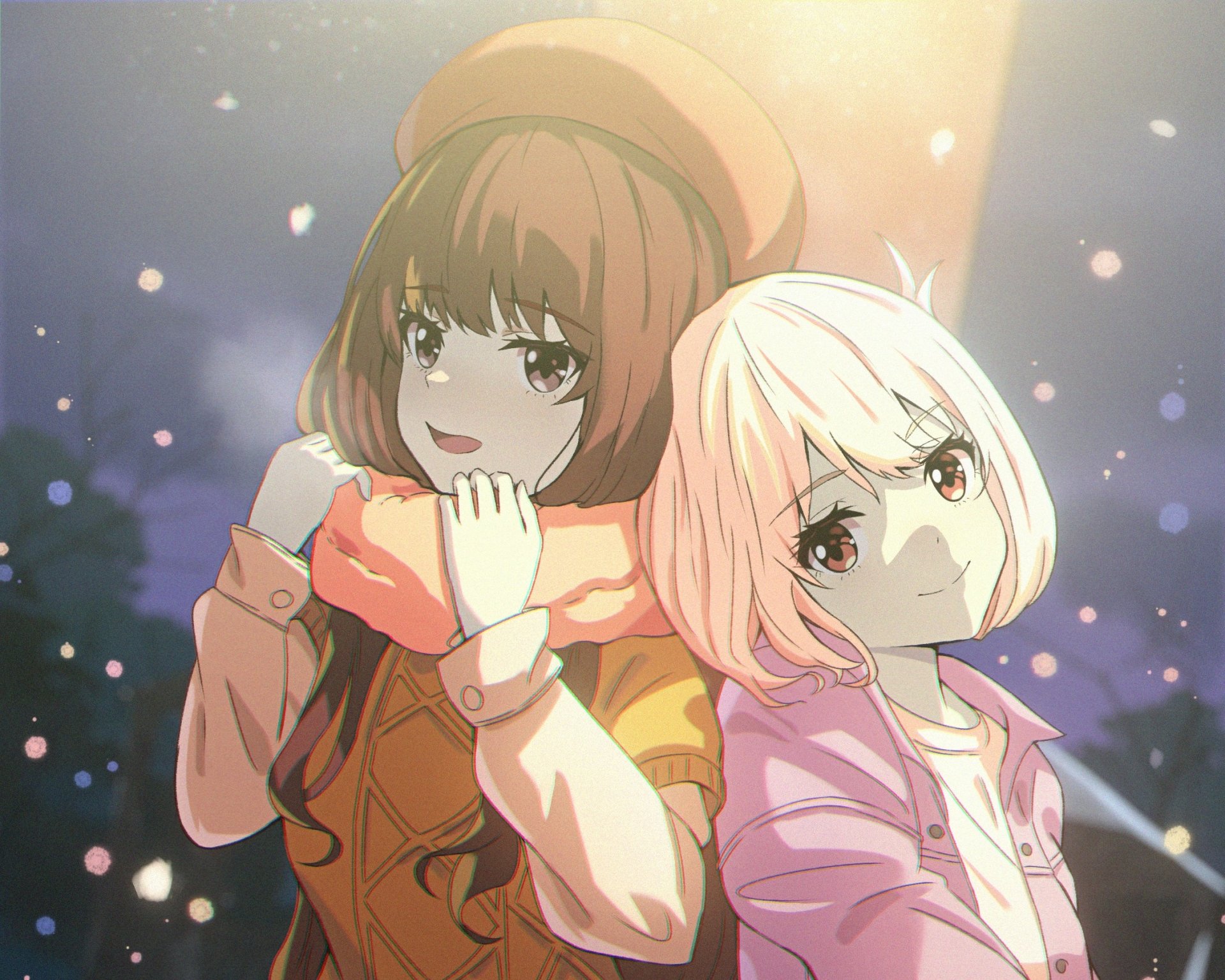 Download Chisato Nishikigi Takina Inoue Anime Lycoris Recoil HD Wallpaper by Edgar