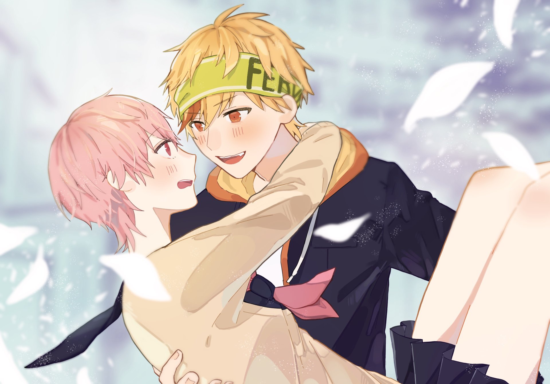 Download Nakayama Hinako Minowa Totomaru Video Game Kenka Banchou Otome HD Wallpaper by ぽこ