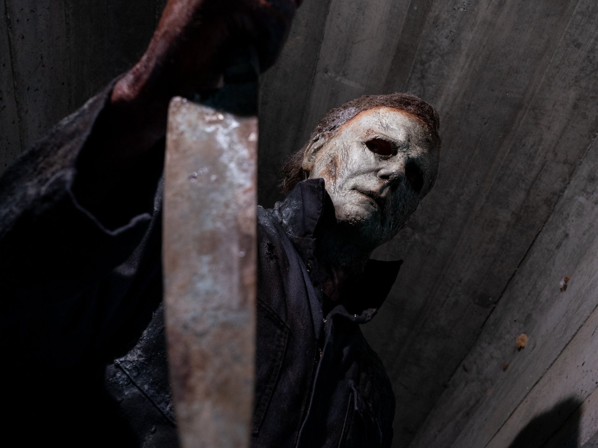 Download Michael Myers Movie Halloween Ends HD Wallpaper