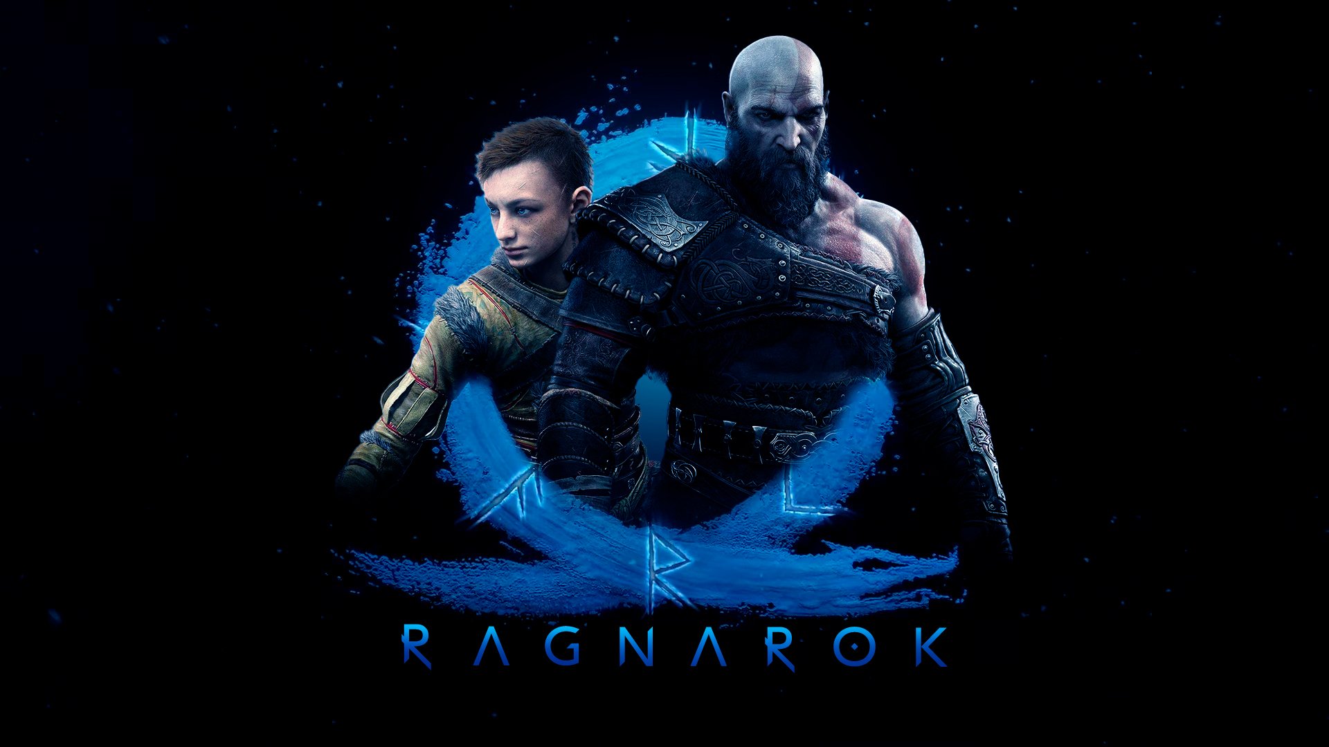 God Of War Ragnarok Atreus Kratos By RazSZ2 1920x1080 Wallpaper 