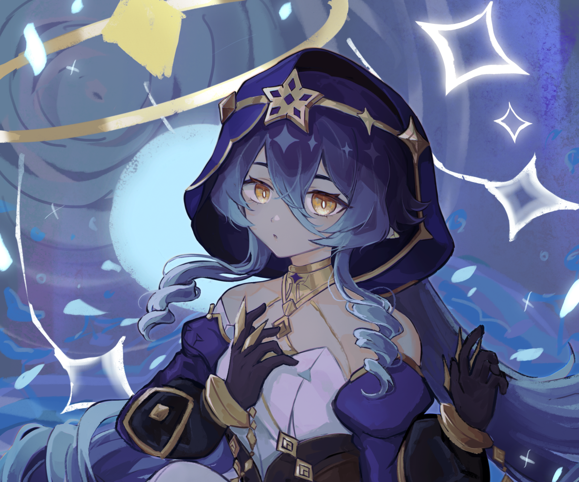 Download Layla (Genshin Impact) Video Game Genshin Impact HD Wallpaper by Sym