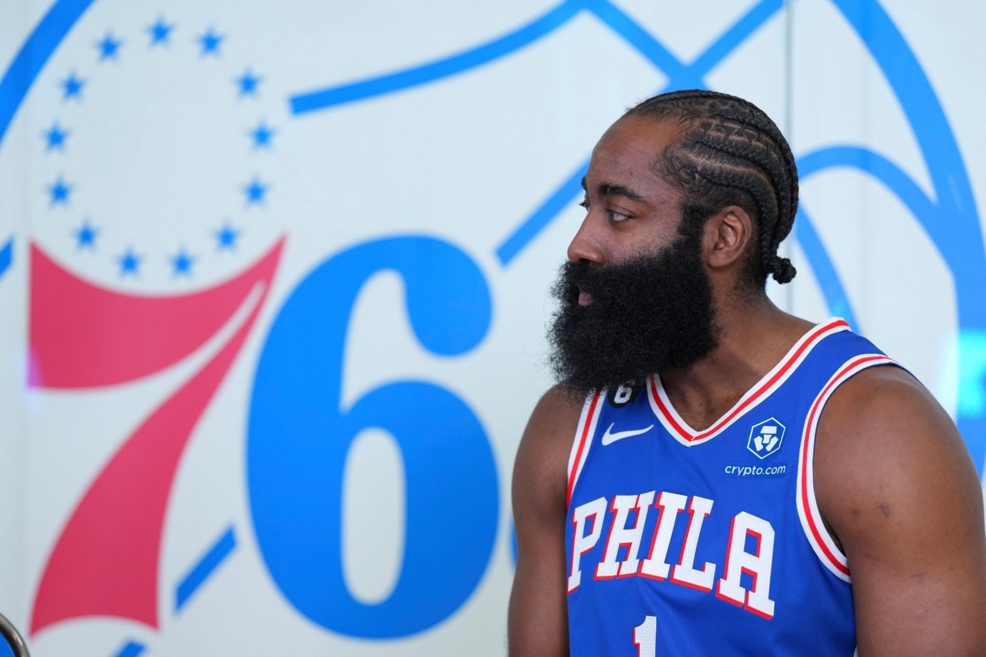 Download Philadelphia 76ers James Harden Sports HD Wallpaper