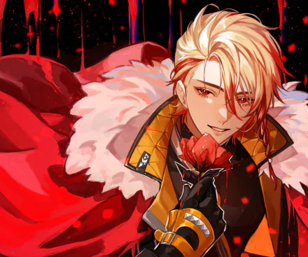 Holostars Axel Syrios Anime Virtual Youtuber HD Desktop Wallpaper | Background Image