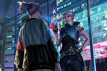 Jett (Valorant) video game Valorant HD Desktop Wallpaper | Background Image