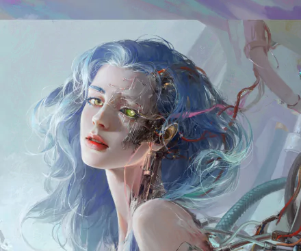 Sci Fi cyborg HD Desktop Wallpaper | Background Image