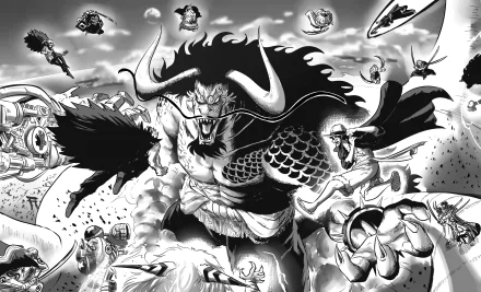 Kaido (One Piece) Anime One Piece HD Desktop Wallpaper | Background Image