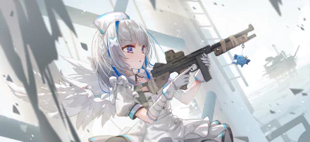 hololive Amane Kanata Anime Virtual Youtuber HD Desktop Wallpaper | Background Image