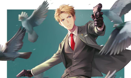 Loid Forger Anime Spy x Family HD Desktop Wallpaper | Background Image