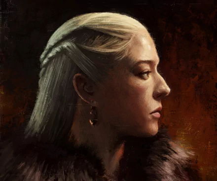 Rhaenyra Targaryen TV Show House of the Dragon HD Desktop Wallpaper | Background Image