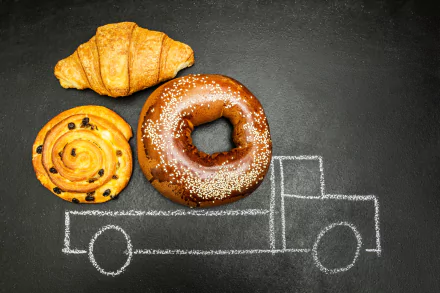 viennoiserie food still life HD Desktop Wallpaper | Background Image