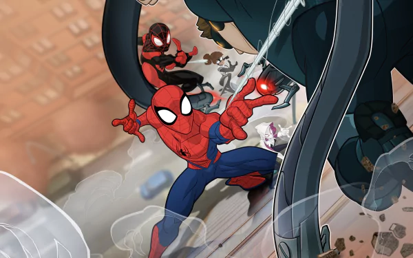 TV Show Marvel's Spider-Man HD Desktop Wallpaper | Background Image