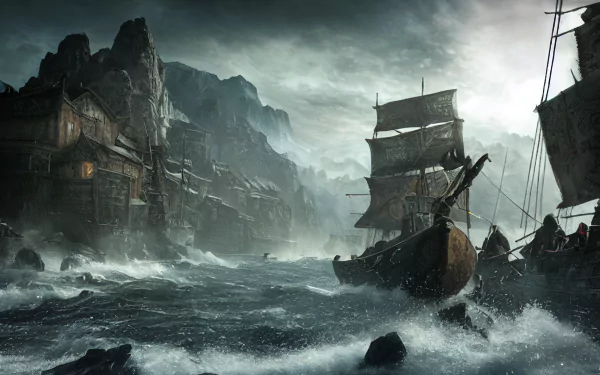  Assassin's Creed Valhalla Inspired Wallpaper