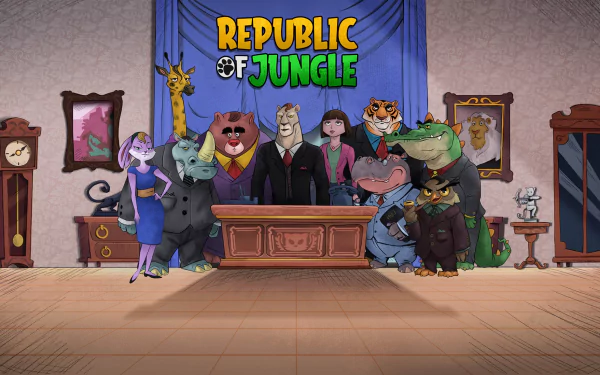 video game Republic of Jungle HD Desktop Wallpaper | Background Image