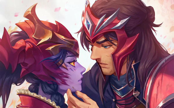 Jarvan IV (League Of Legends) Shyvana (League Of Legends) video game League Of Legends HD Desktop Wallpaper | Background Image