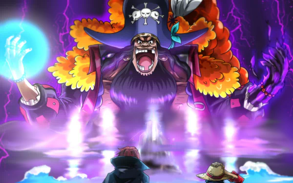 Marshall D. Teach Anime One Piece HD Desktop Wallpaper | Background Image