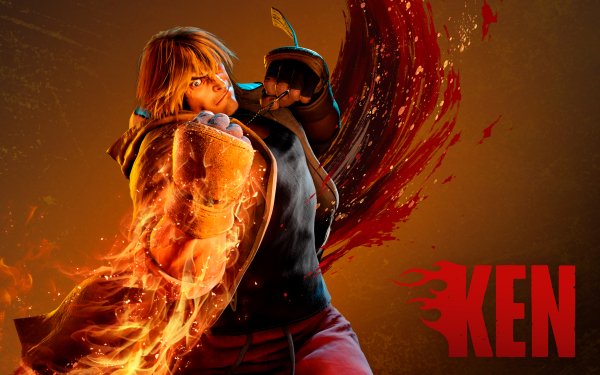 Video Game Street Fighter 6 Street Fighter Ken Masters HD Wallpaper | Background Image