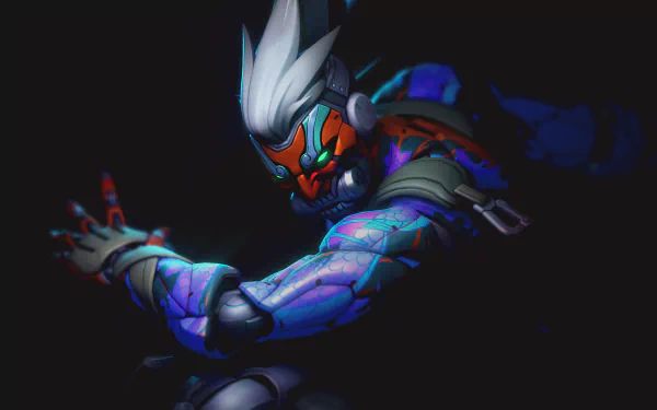 Genji (Overwatch) video game Overwatch 2 HD Desktop Wallpaper | Background Image