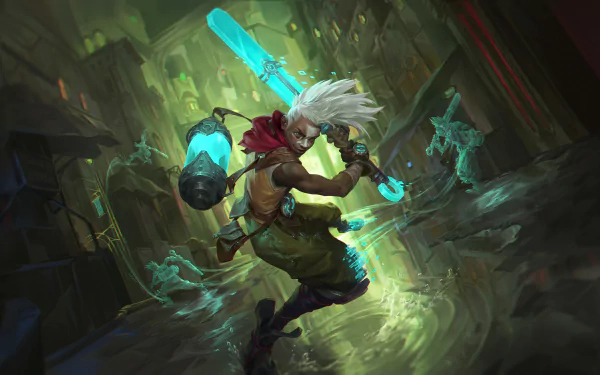 Ekko (League of Legends) video game League Of Legends HD Desktop Wallpaper | Background Image