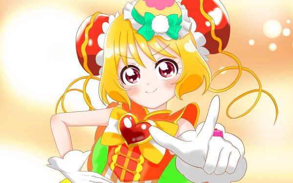 Anime Delicious Party Precure Cure Yum-Yum Hanamichi Ran HD Wallpaper | Background Image