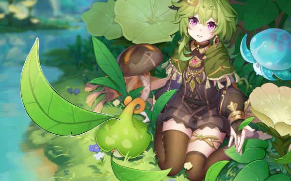 Aranara Collei (Genshin Impact) video game Genshin Impact HD Desktop Wallpaper | Background Image