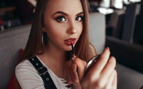 makeup woman model HD Desktop Wallpaper | Background Image