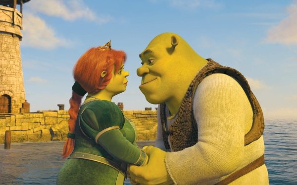Movie Shrek the Third Shrek Ogre Love Romantic Princess HD Wallpaper | Background Image