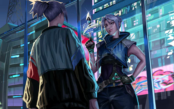 Jett (Valorant) video game Valorant HD Desktop Wallpaper | Background Image