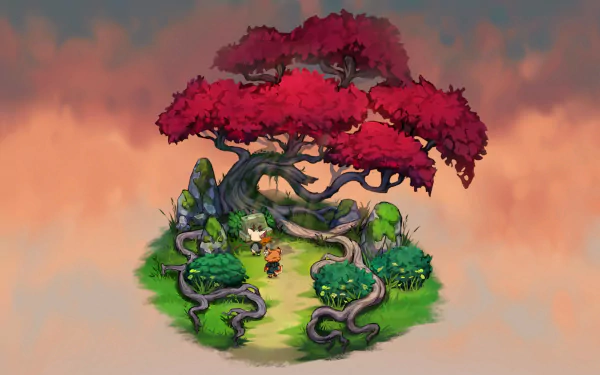 video game Beacon Pines HD Desktop Wallpaper | Background Image