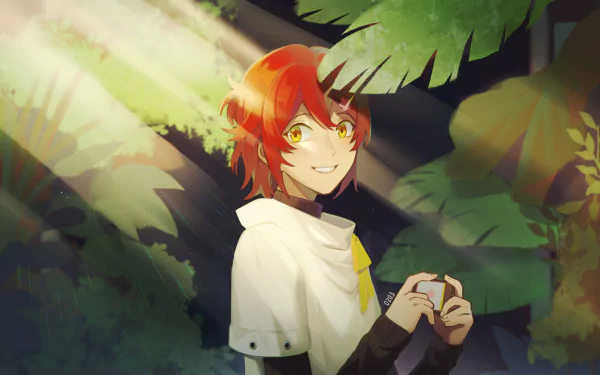 Holostars Hanasaki Miyabi Anime Virtual Youtuber HD Desktop Wallpaper | Background Image