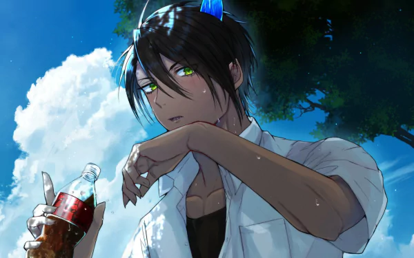 Holostars Aragami Ouga Anime Virtual Youtuber HD Desktop Wallpaper | Background Image