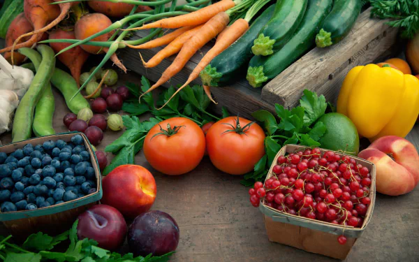 food Fruits & Vegetables HD Desktop Wallpaper | Background Image