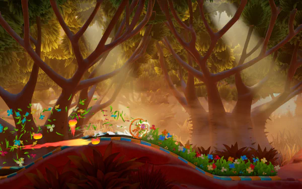 video game Marsupilami: Hoobadventure HD Desktop Wallpaper | Background Image