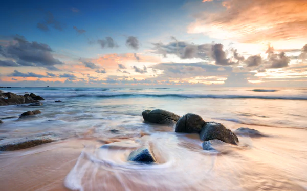 nature ocean HD Desktop Wallpaper | Background Image