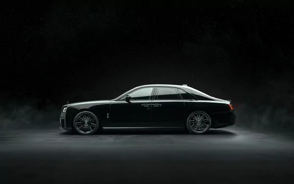 vehicle Rolls-Royce Black Badge Ghost HD Desktop Wallpaper | Background Image