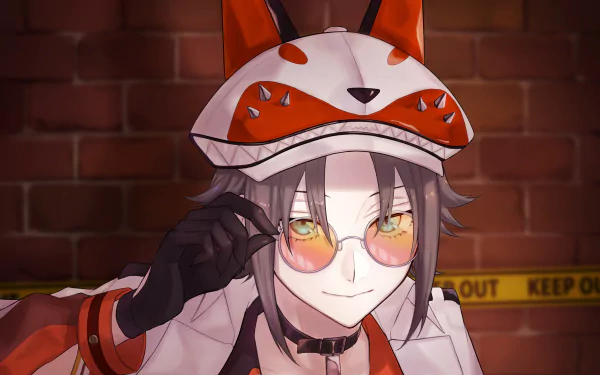 Luxiem Mysta Rias Anime Virtual Youtuber HD Desktop Wallpaper | Background Image