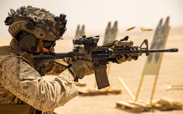 military soldier HD Desktop Wallpaper | Background Image