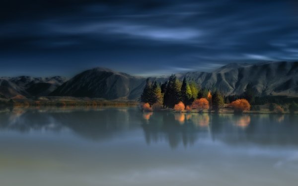 Earth Reflection Lake HD Wallpaper | Background Image