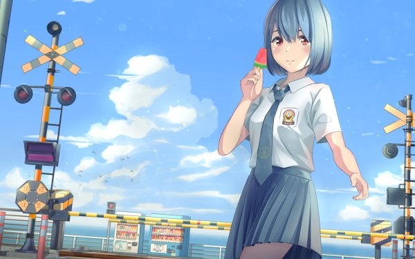 Anime Girl Summer HD Wallpaper | Background Image
