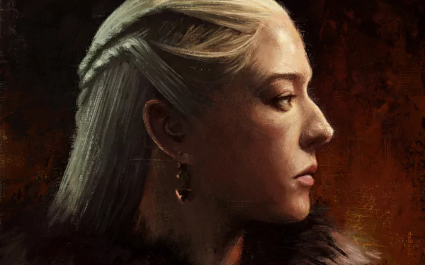Rhaenyra Targaryen TV Show House of the Dragon HD Desktop Wallpaper | Background Image