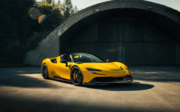 vehicle Ferrari SF90 Spider HD Desktop Wallpaper | Background Image