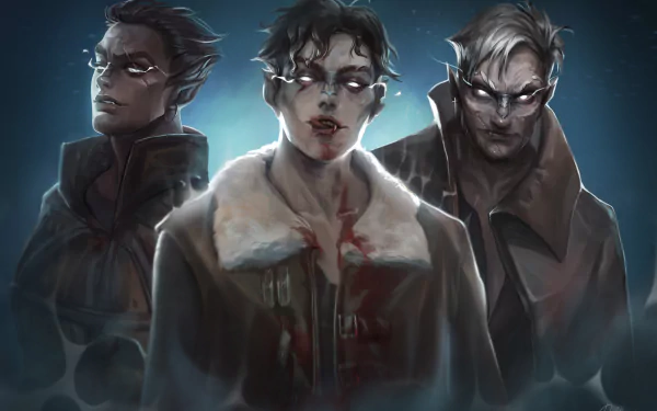fantasy vampire HD Desktop Wallpaper | Background Image