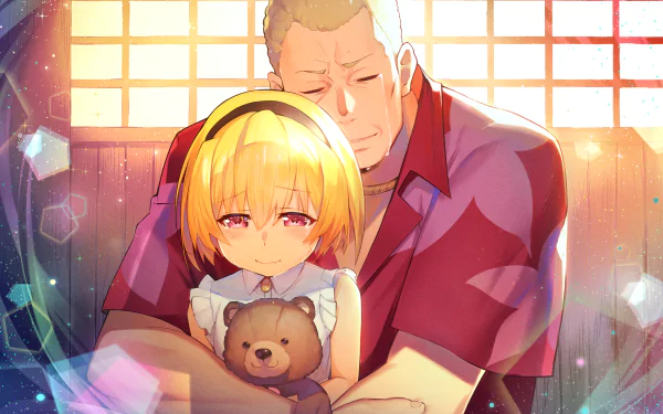 Hōjō Teppei Hōjō Satoko Anime Higurashi When They Cry HD Desktop Wallpaper | Background Image