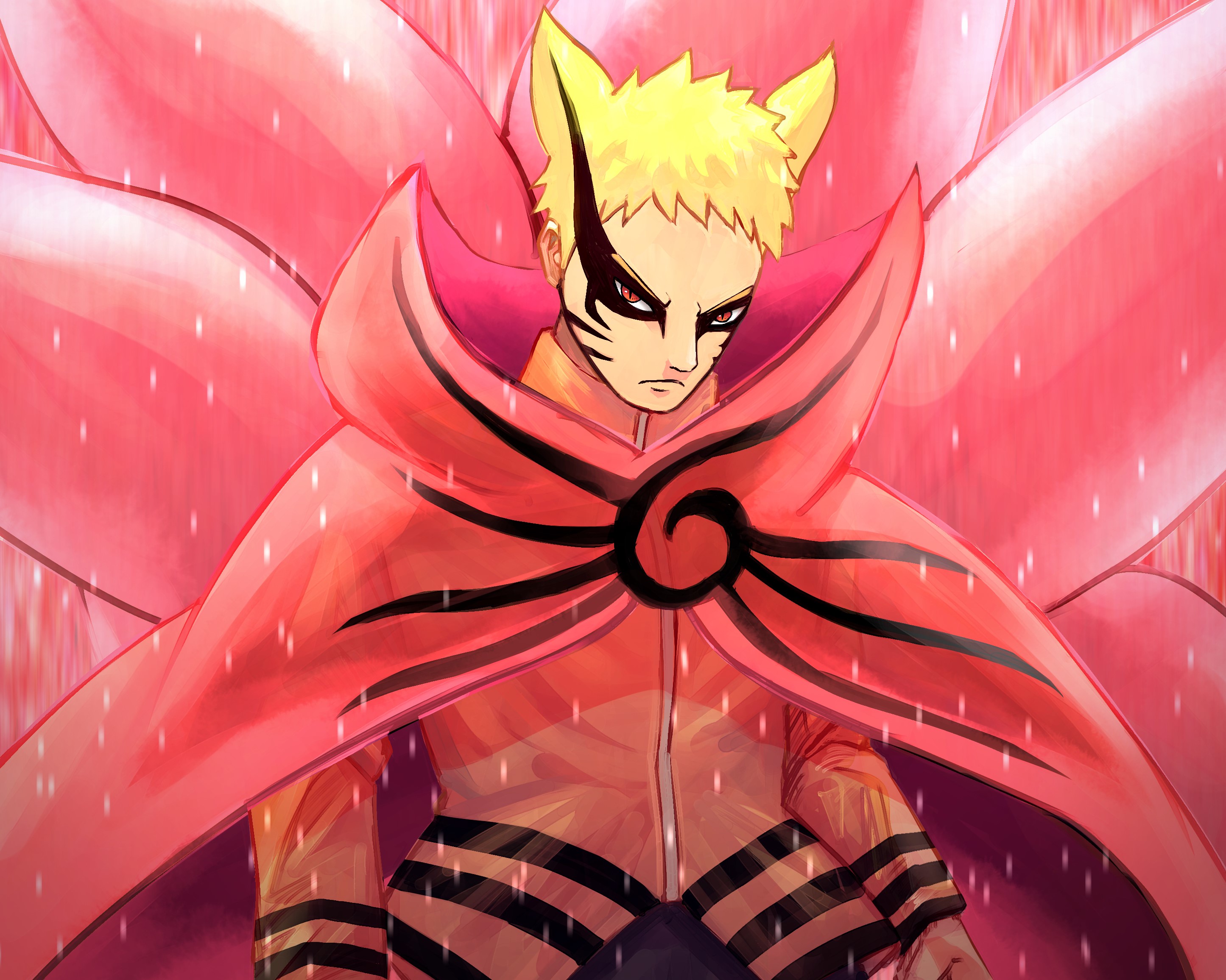 Naruto Uzumaki Baryon Mode Anime Wallpaper 4k HD ID:8736